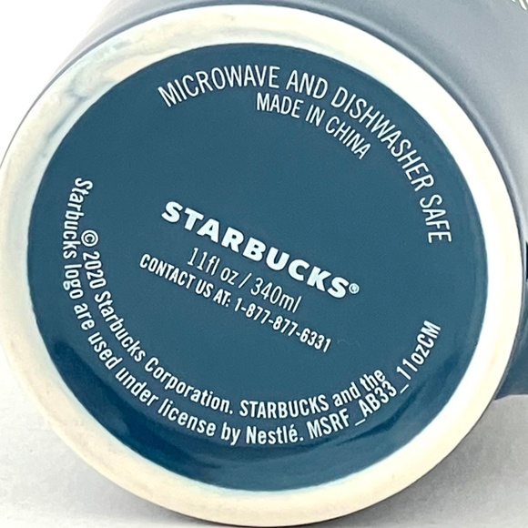 Starbucks Blue 11oz 2020 Coffee Mug
Microwave And Dishwasher Safe - Picture 3 of 11